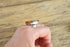 Modernist Amber Marquise Ring - Size 8